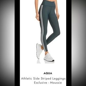 Aqua Athletic High Rise Leggings- NWT!